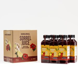 Pack of 6 Sungloball Sorrel Juice 350ml