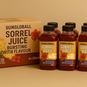 Pack of 6 Sungloball Sorrel Juice 350ml